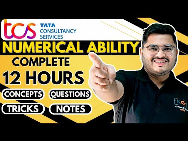 Complete TCS Numerical Ability Preparation in One Video | TCS NQT Preparation | TCS Smart Hiring