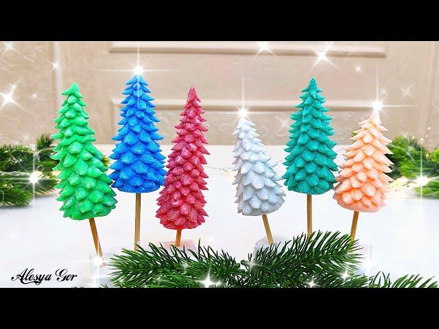  ЕЛОЧКИ для ДЕКОРА СВОИМИ РУКАМИ ⭐️ DIY CHRISTMAS TREE 