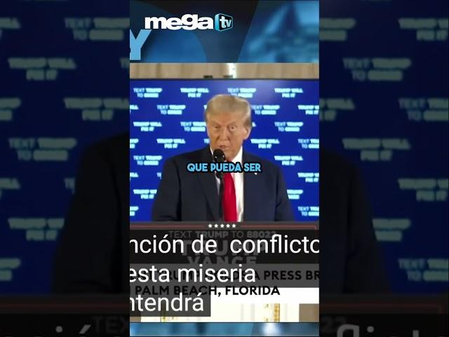 TRUMP advierte sobre el peligro de la presidencia de Kamala