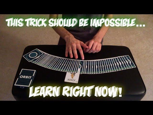 IMPOSSIBLE LOCATION: Impromptu Intermediate Card Trick Performance/Tutorial