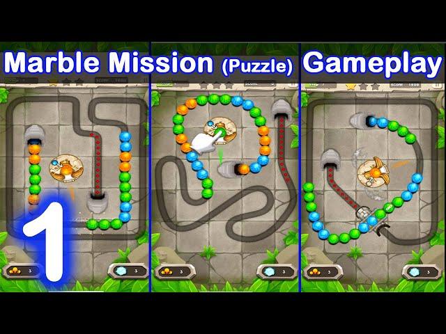 Marble Mission (PUZZLE) Gameplay | Walkthrough (IOS , Android) | MG Games