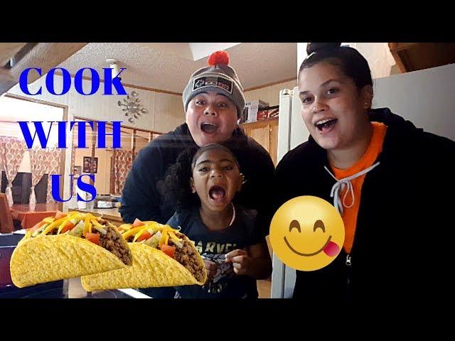 COOK WITH US | MAKING TACOS