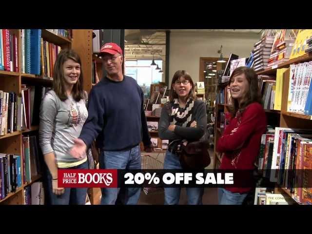Store-Wide Sale at Half Price Books