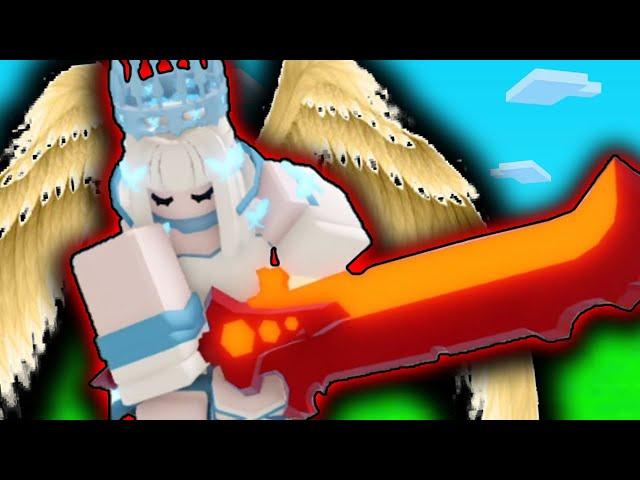 Flying Aery with Rageblade is way too OP in Roblox Bedwars