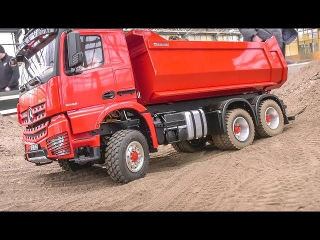 RC Trucks! Dump Trucks! Heavy Machines! Big Action at RC Glashaus!