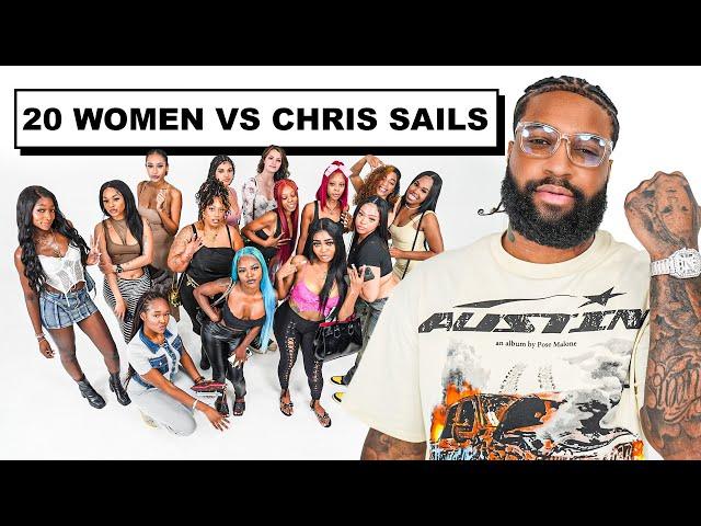 20 WOMEN VS 1 TROLL : CHRIS SAILS