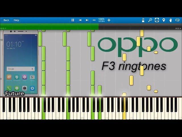 OPPO RINGTONES IN SYNTHESIA