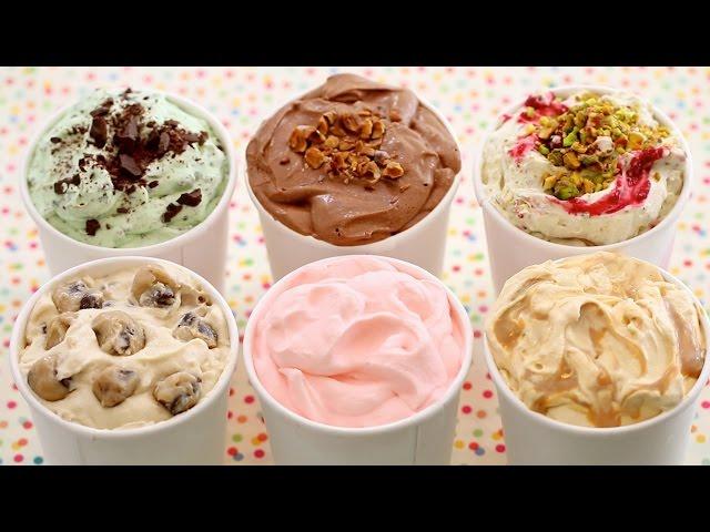 6 NEW Ice Cream Flavors: Homemade Ice Cream PARTY! (No Machine) - Gemma's Bigger Bolder Baking