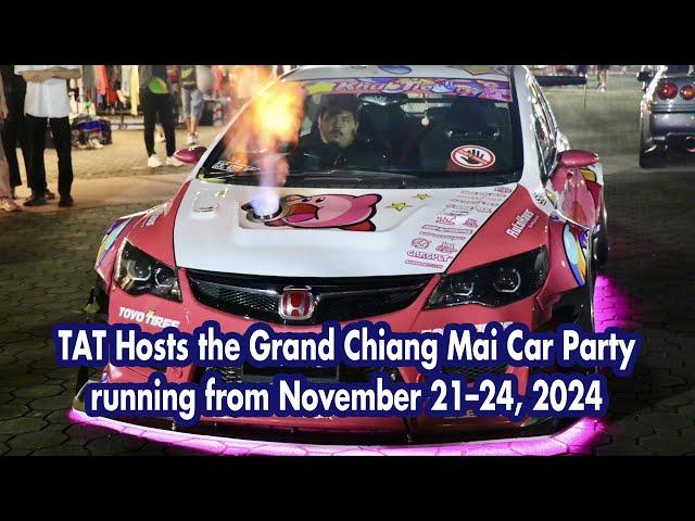 TAT Hosts the Grand Chiang Mai Car Party running from November 21–24, 2024