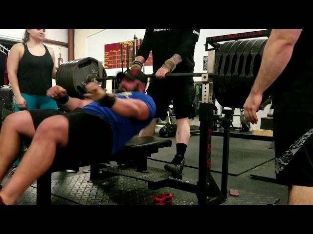 Jeremy Hoornstra, Bench Press Training