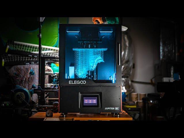 Elegoo Jupiter 6K Resin 3D Printer Review!