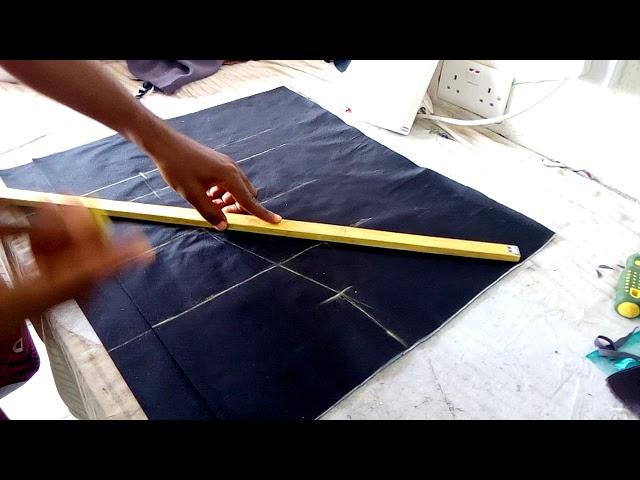 How to cut  a princess dart bustier