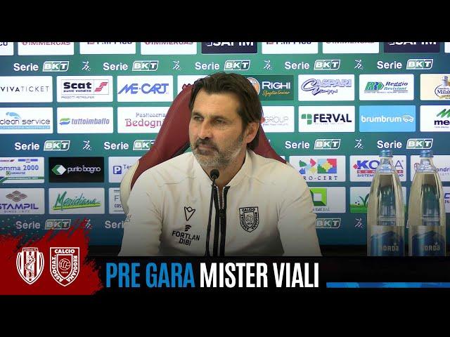 CONFERENZA STAMPA | mister Viali pre Cesena-Reggiana