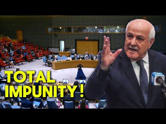 Stop the Genocide or Remain Silent, Palestinian UN Ambassador Fumes at the UNSC.