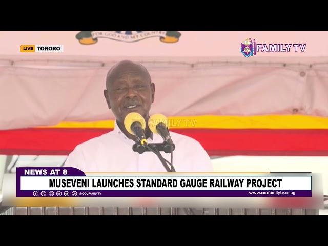 Museveni Launches Standard Gauge Railway Project