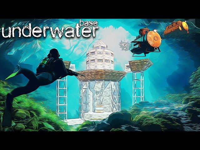 DENİZİN ORTASINDA HAYATTA KALMA! RUST UNDERWATER BASE