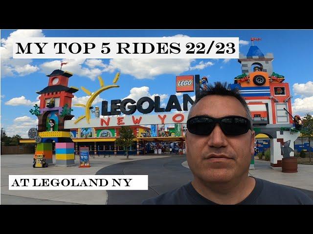 Top 5 Rides Legoland NY