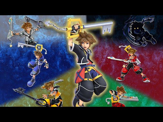 The Complete Kingdom Hearts 2 Drive Form Breakdown Collection