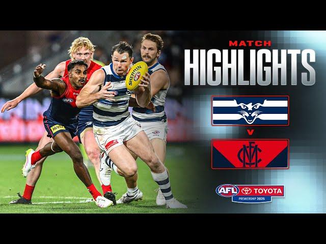 Geelong v Melbourne Highlights | Round 4, 2025 | AFL