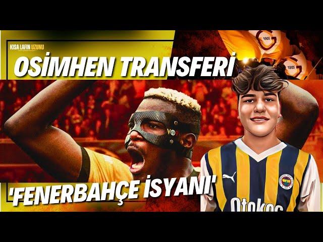 OSİMHEN RESMEN GALATASARAY'DA! - FENERBAHÇELİLERİN İSYANI