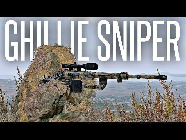 SOLO GHILLIE SNIPER PVP! - ArmA 3 Warlords Sniper Gameplay