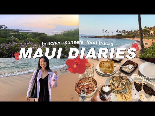 Maui, Hawaii Diaries: beaches, sunsets, & food trucks 