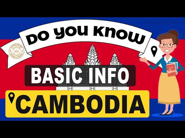 Do You Know Cambodia Basic Information | World Countries Information #30-General Knowledge & Quizzes