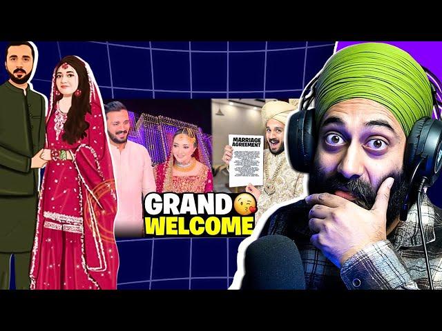 Grand welcome of Eman at home| Rajab ne Marriage Agreement  sign krwa lia | PunjabiReel TV Extra