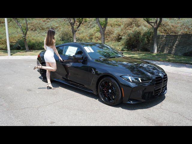 2025 BMW M4 Competition xDrive Coupe Review / Exhaust Sound / 19/20" M Wheels / 0 to 60 MPH in 3.4 s