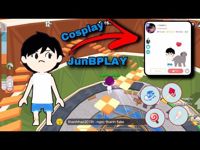 [Play Together] COSPLAY JunBPLAY VÀ THỬ THÁCH LEO THÁP VÔ CỰC FULL VẬT PHẨM