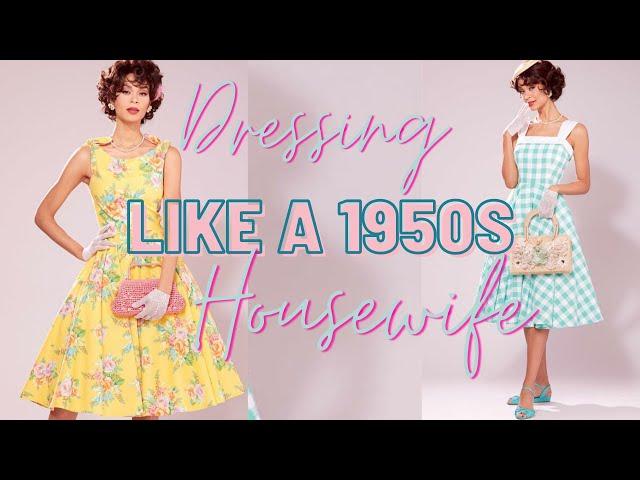 Dressing like a 1950s Housewife: Sewing Mccalls M7599 Vintage Dress With Petticoat