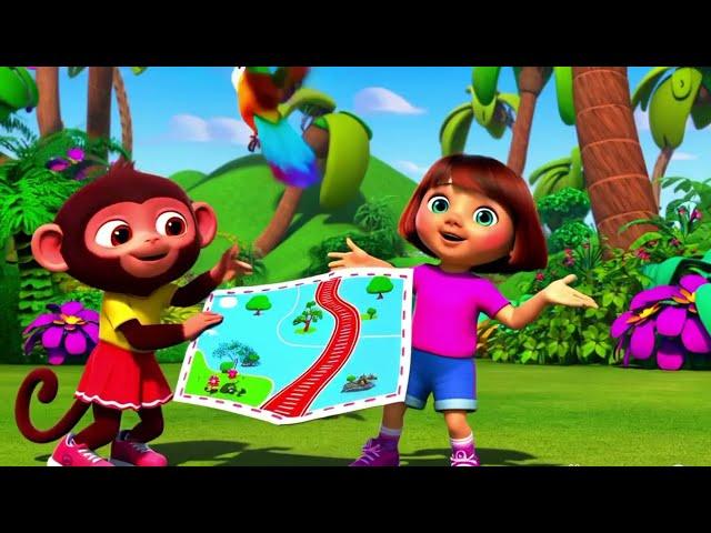 " Join Dora & the Monkey Crew: Sing Along to the Ultimate Kids' Nursery Rhymes! "