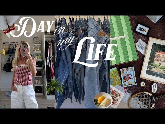slow sunday: a chatty home vlog [home reset & unpacking, flea market, new kittens]