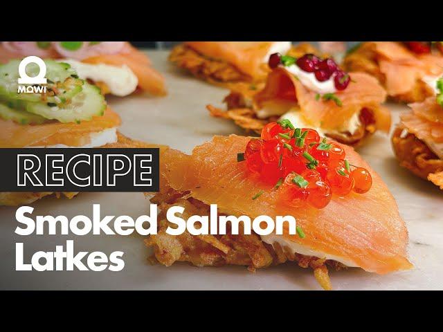 How to Make Perfect Latkes with Smoked Salmon—MOWI Style!