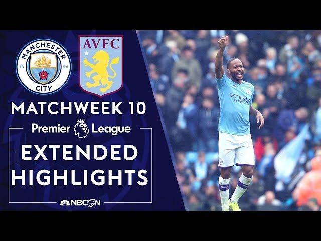 Manchester City v. Aston Villa | PREMIER LEAGUE HIGHLIGHTS | 10/26/19 | NBC Sports