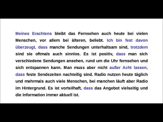 B2 Sprechen Teil 1 Massenmedien