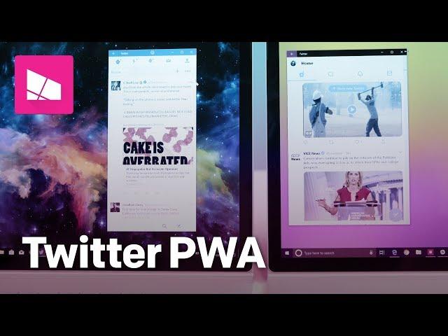 First-look at the Twitter PWA for Windows 10