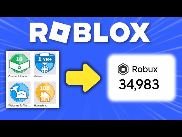 Turn Roblox Badges into FREE Robux