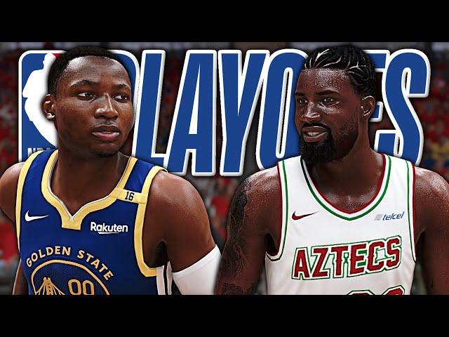 Aztecs Look to Cause a MAJOR Upset! (R1P2) - NBA 2K25 MyNBA Expansion | Ep.33