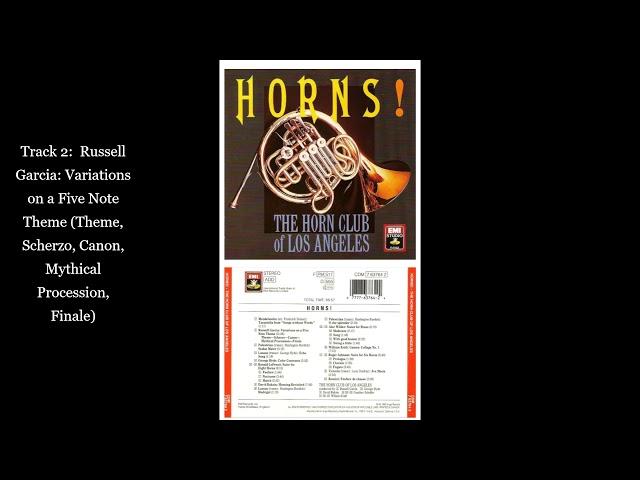 Track 2 from Horns! Russell Garcia Variations on a Five Note Theme