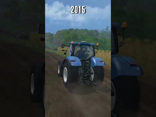 Evolution of Farming Simulator 