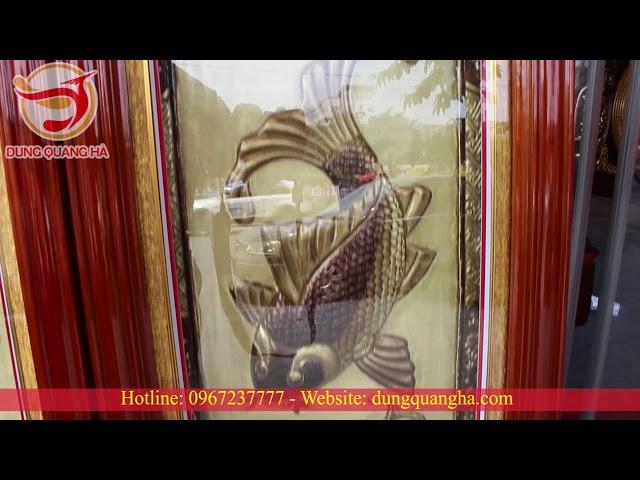 Ý Nghĩa Tranh Lý Ngư Vọng Nguyệt Trong Phong Thủy - Đồ đồng Dung Quang Hà