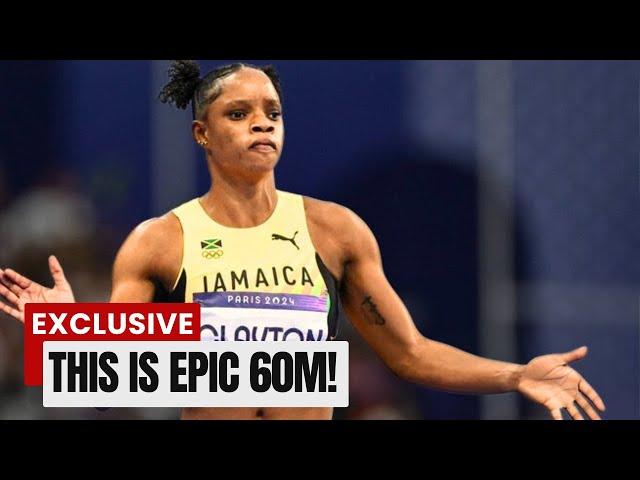 Tia Clayton DOMINATES Women's 60m Defeating Natasha Morrison || Track And Field 2024