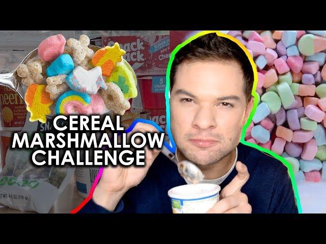 Adding Cereal Marshmallows to Boring Foods! (Lucky Charms Taste Test)