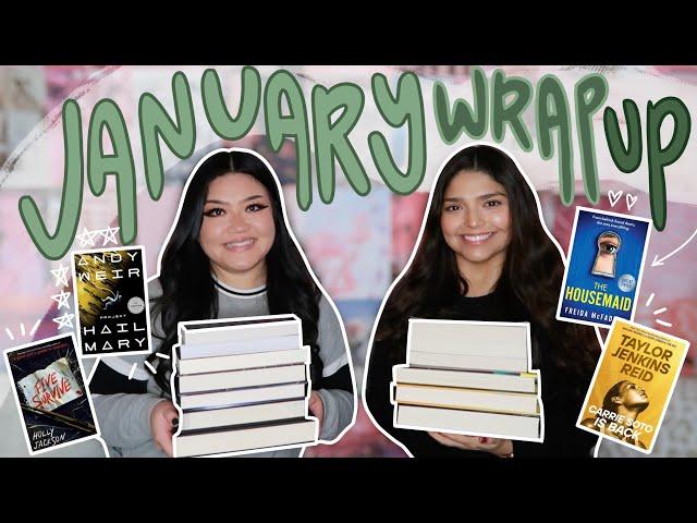 All The Books We Read In January 2023 | January Wrap Up | Monthly Wrap Ups | Book Recs