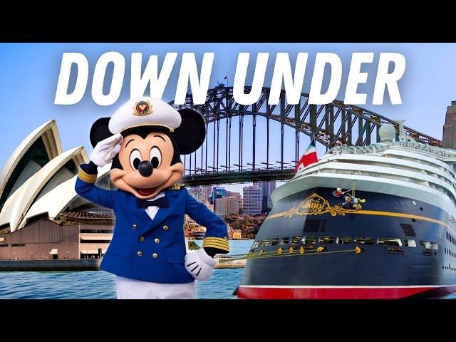 The Disney Wonder Is In AUSTRALIA!