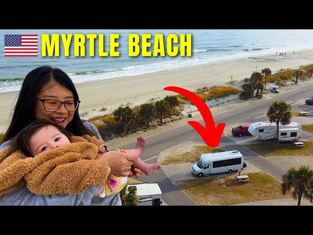 We found the BEST RV PARK in the USA (Beachfront!)