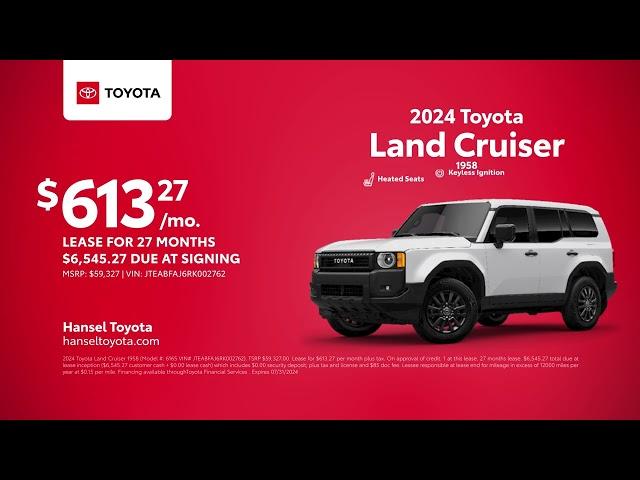 Toyota Land Cruiser 07/17/2024 4071454