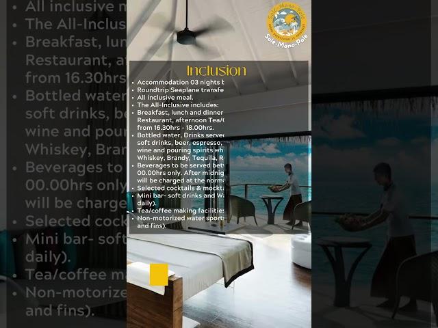 Cocoon Maldives - All Inclusive Resort | Cocoon Maldives Tour Packages - Sole Mono Pole