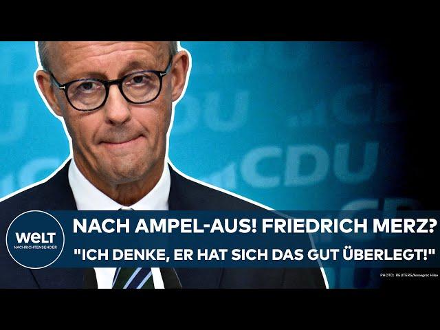 AMPEL-AUS: Friedrich Merz? "Ich denke, er hat sich das gut überlegt!" - Verena Pausder